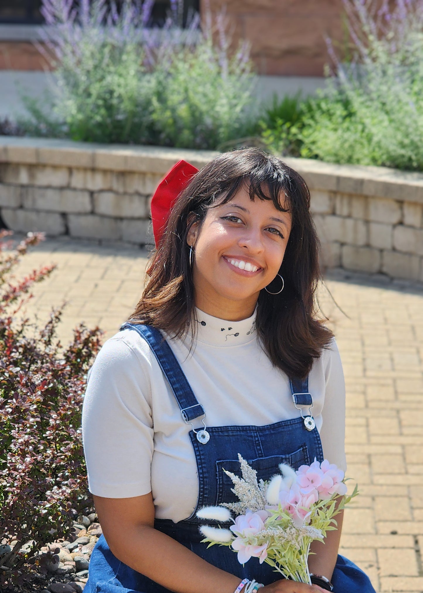Red Minako Bow