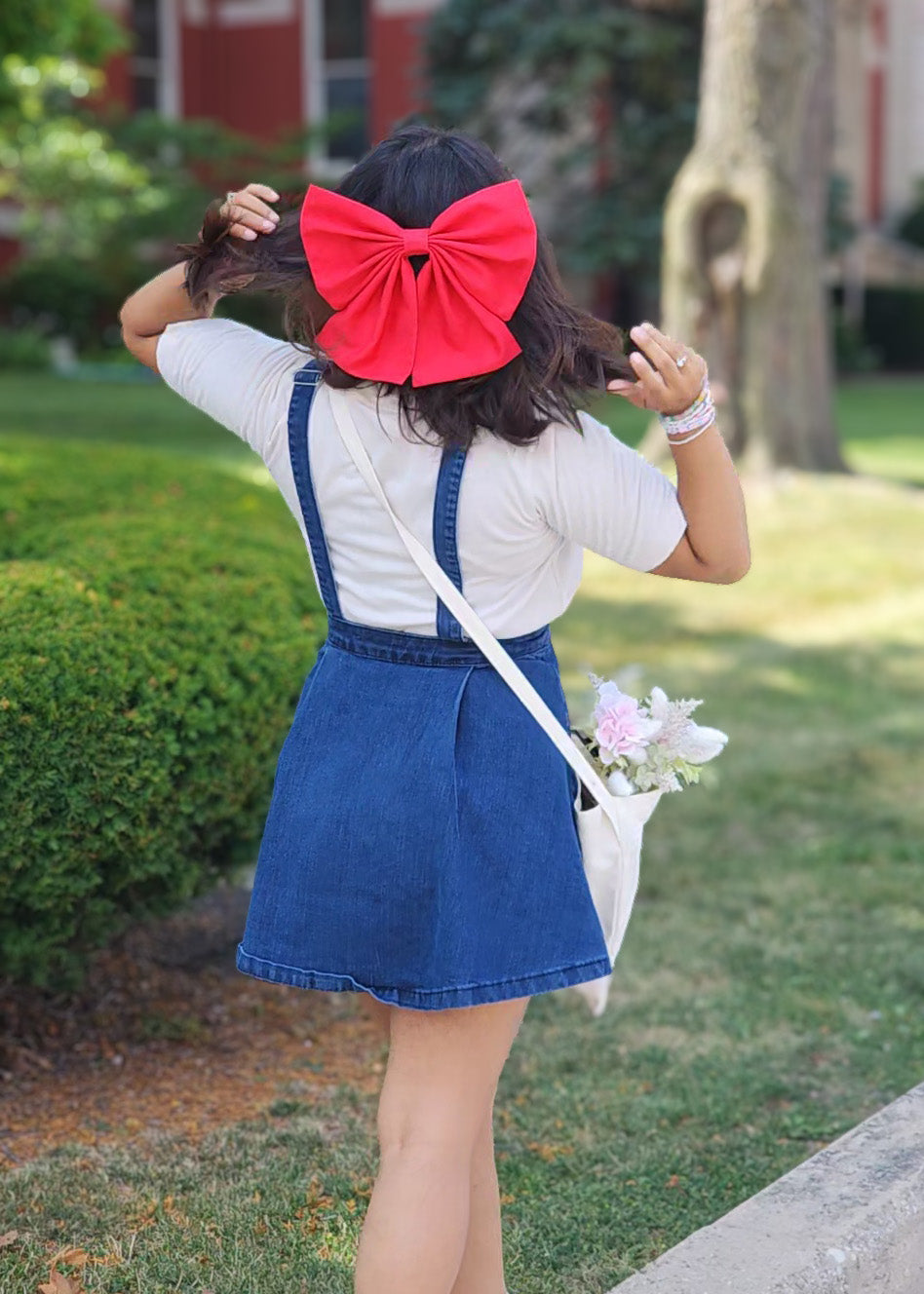 Red Minako Bow