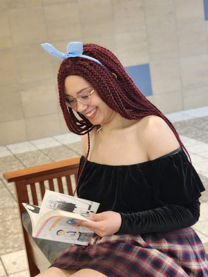 Sky Blue Arona Hair Bow