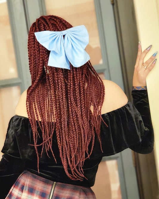 Sky Blue Minako Bow