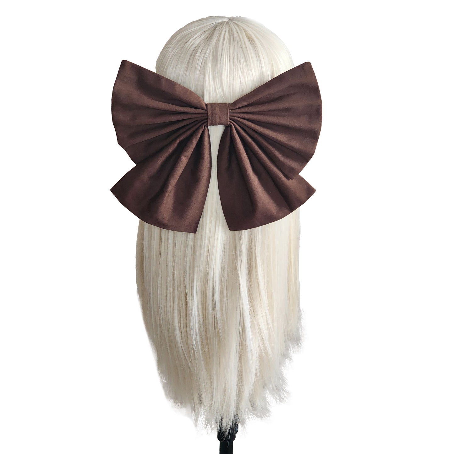 Chocolate Brown Minako Bow
