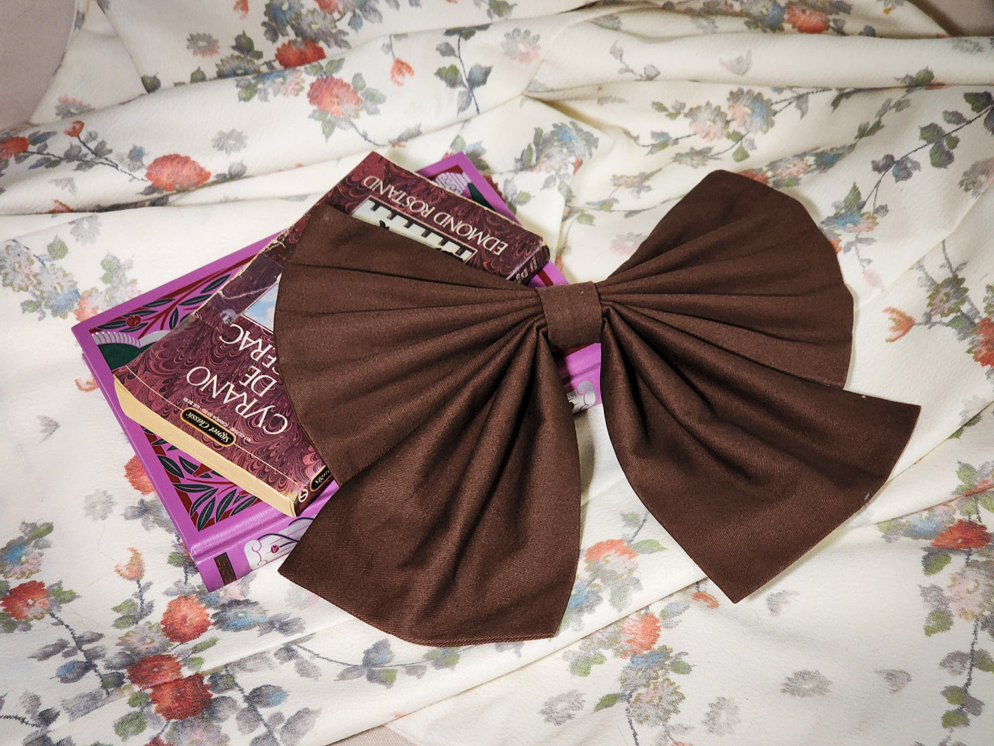 Chocolate Brown Minako Bow
