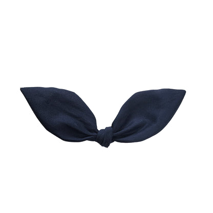 Navy Arona Hair Bow