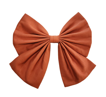 Autumn Orange Minako Bow