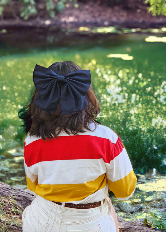 Navy Minako Bow